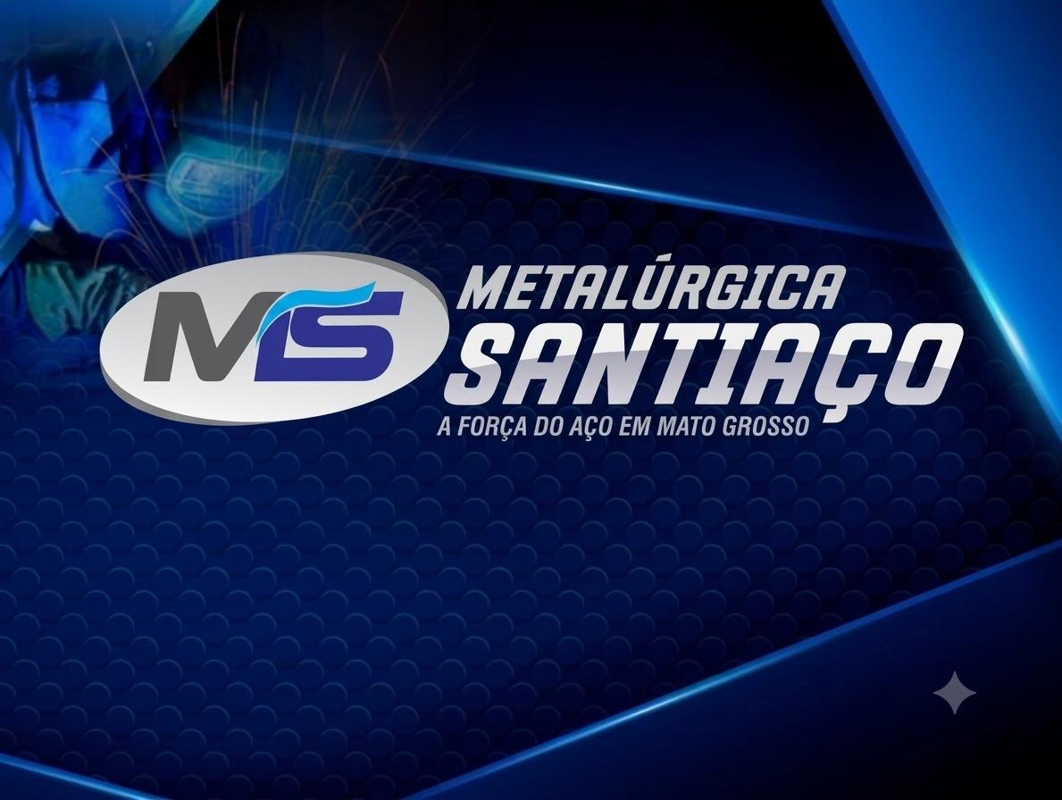 Identidade da Metalúrgica Santiaço: a força do aço em Mato Grosso